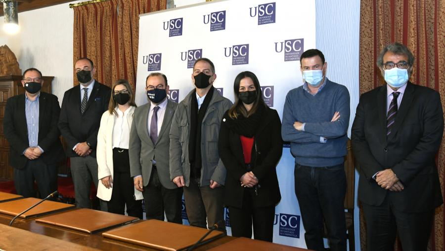 Esta nova cátedra institucional fomentará a realización e participación en proxectos de I+D+i. FOTO: Santi Alvite