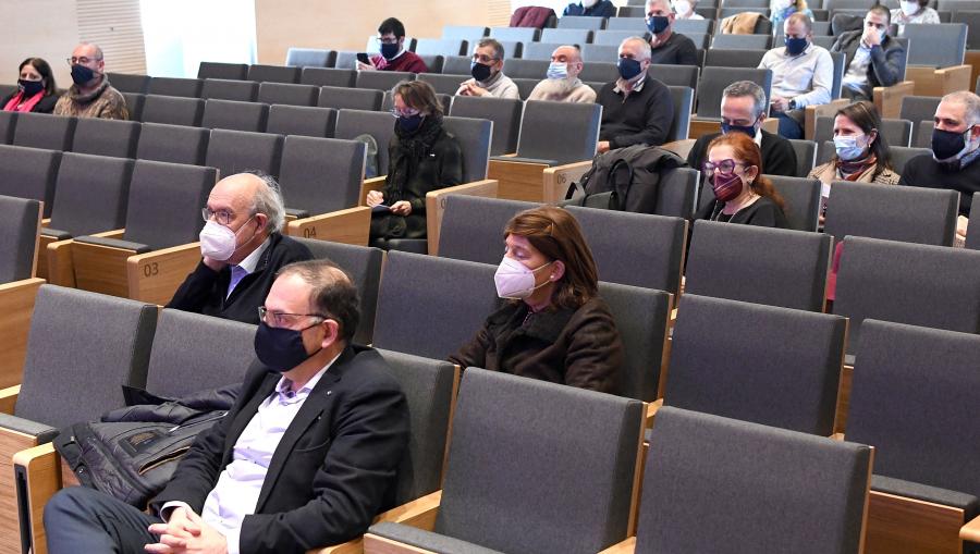 Público asistente ao acto. FOTO: Santi Alvite