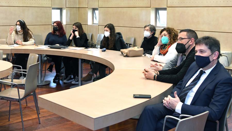 Público asistente ao acto. FOTO: Santi Alvite