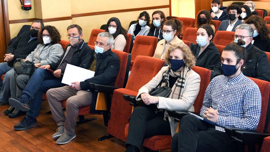 Público asistente ao acto. FOTO: Santi Alvite