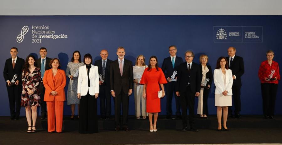 Entrega dos Premios Nacionais de Investigación 2021. Foto: Ministerio de Ciencia e Innovación