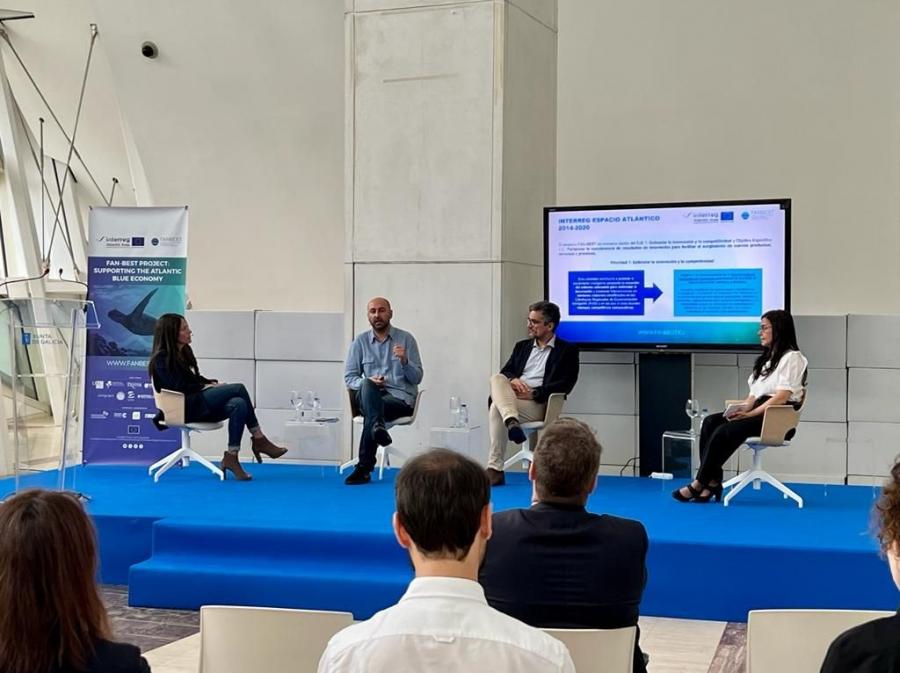 Intervención de David Rodeiro na xornada ‘Apoio á economía azul do Atlántico’