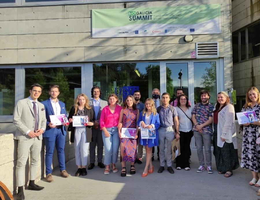 Finalistas, gañadoras e xurado do Explorer USC no Campus de Santiago