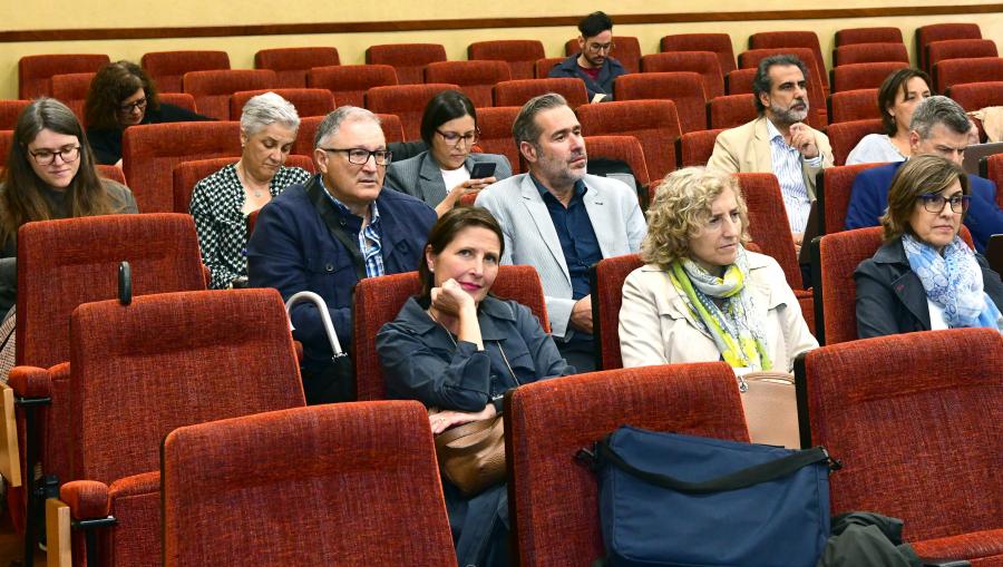 Público asistente ao acto. FOTO: Santi Alvite
