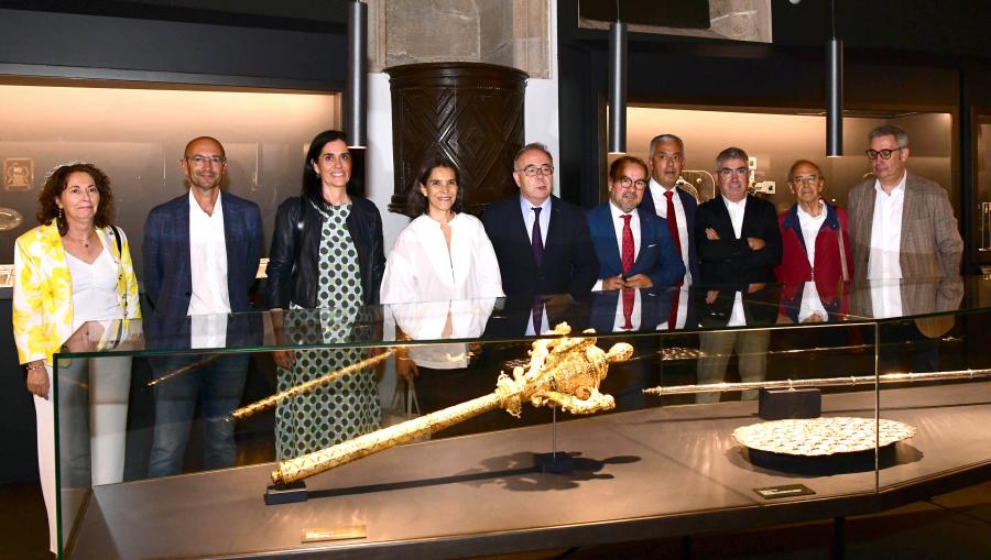 Acto inaugural da mostra. FOTO: Santi Alvite