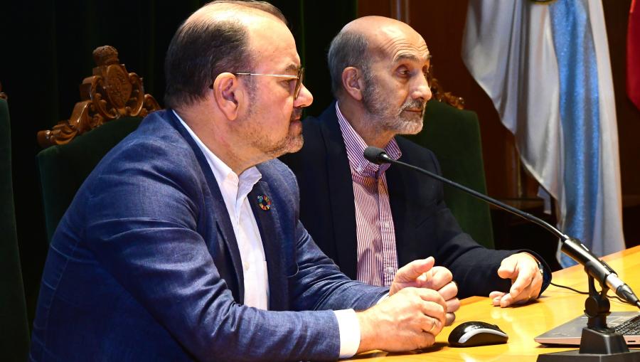 Antonio López e Celso Rodríguez. FOTO: Santi Alvite