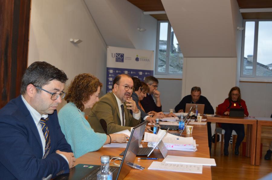 A xuntanza desenvolveuse na Vicerreitoría de Organización Académica e do Campus de Lugo