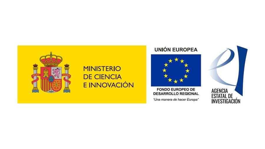 Logotipos del Ministerior y los fondos FEDER