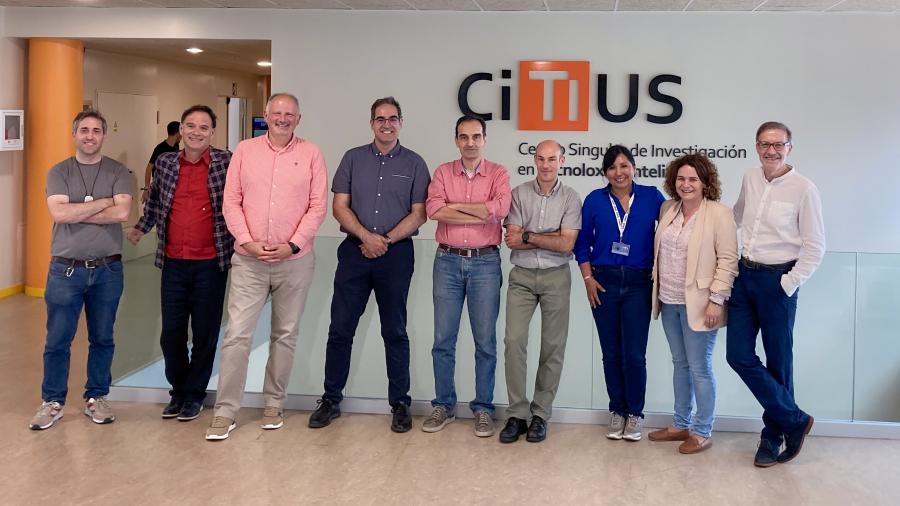 O CiTIUS acolleu esta semana a reunión de lanzamento da nova rede TELSEC4CAI en Santiago de Compostela