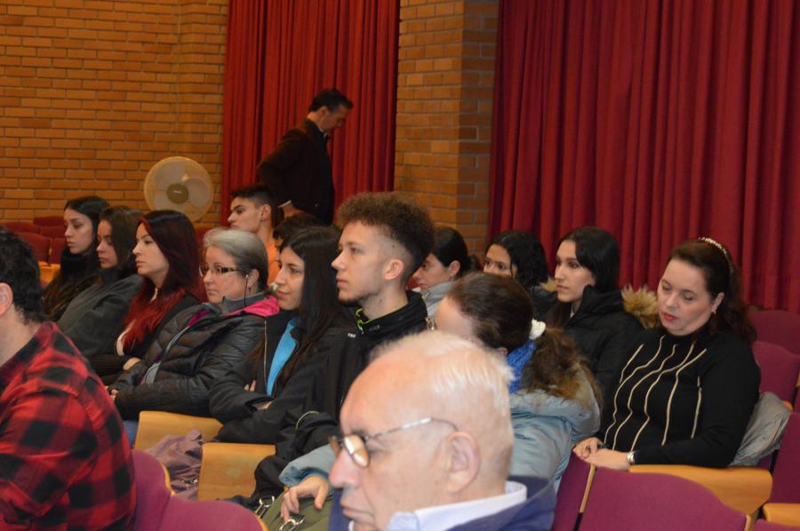 Participantes nas xornadas de PROePLA sobre os retos do sector lácteo, na EPS de Enxeñaría