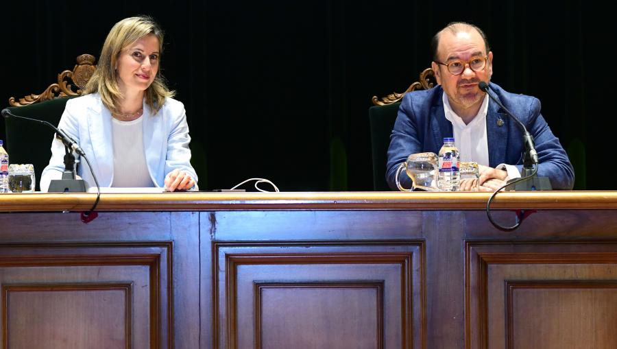 Maite Flores e Antonio López. FOTO: Santi Alvite