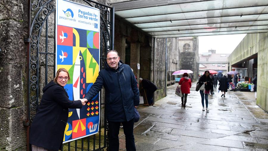 Marta Rey e Gumersindo Feijoo. FOTO: Santi Alvite