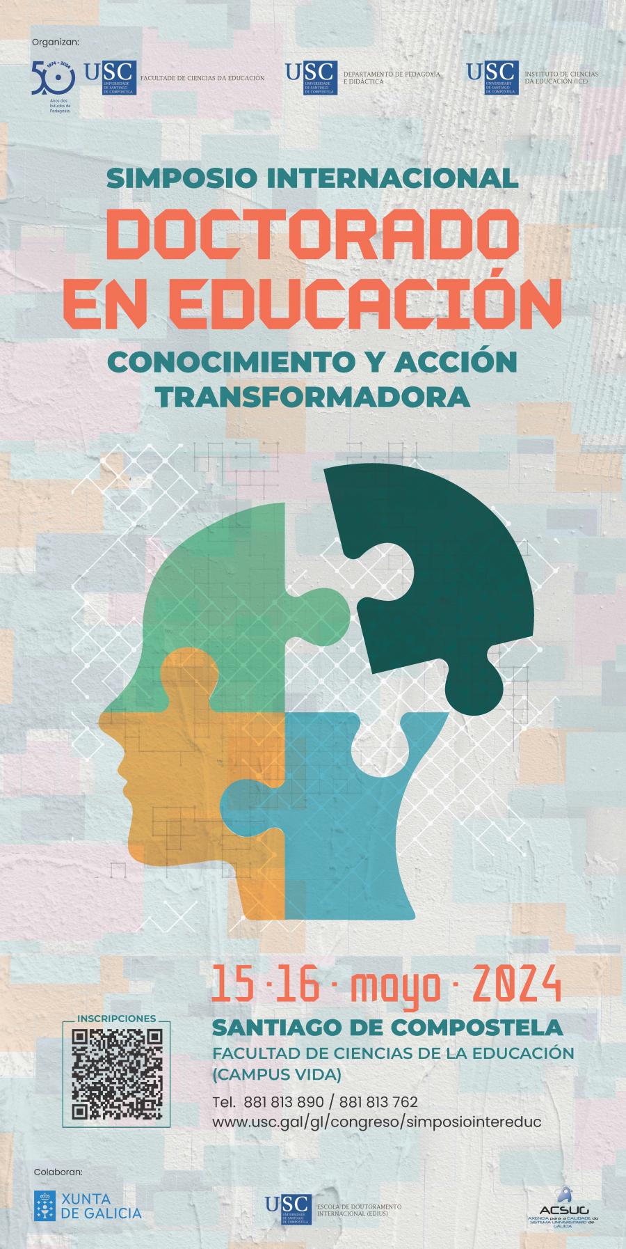 Simposio Internacional Doutoramento en Educación. Coñecemento e Acción Transformadora