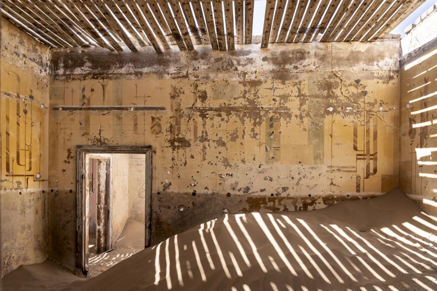 Unha das imaxes de Kolmanskop. FOTO: Saleta Rosón