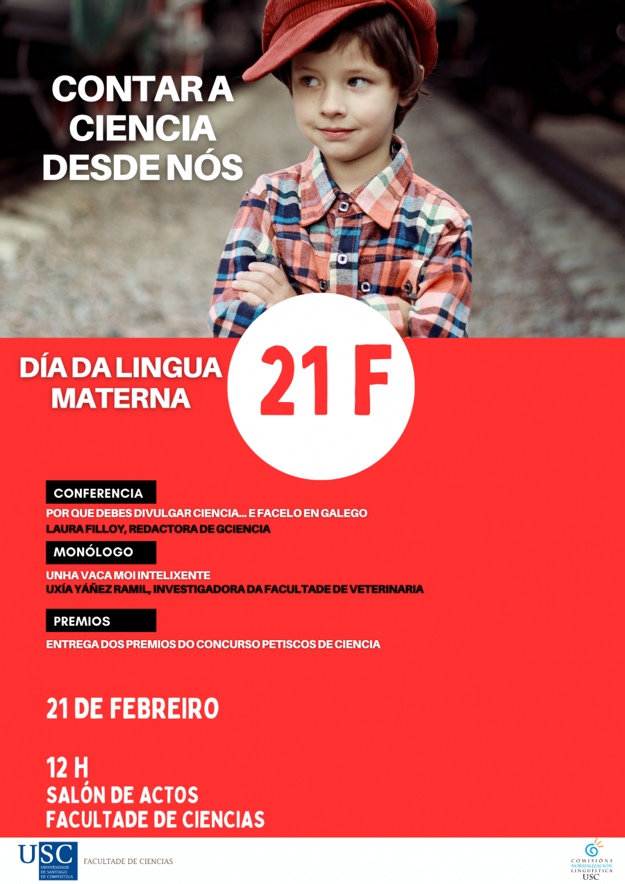 Cartel do evento 'Contar a ciencia desde nós'