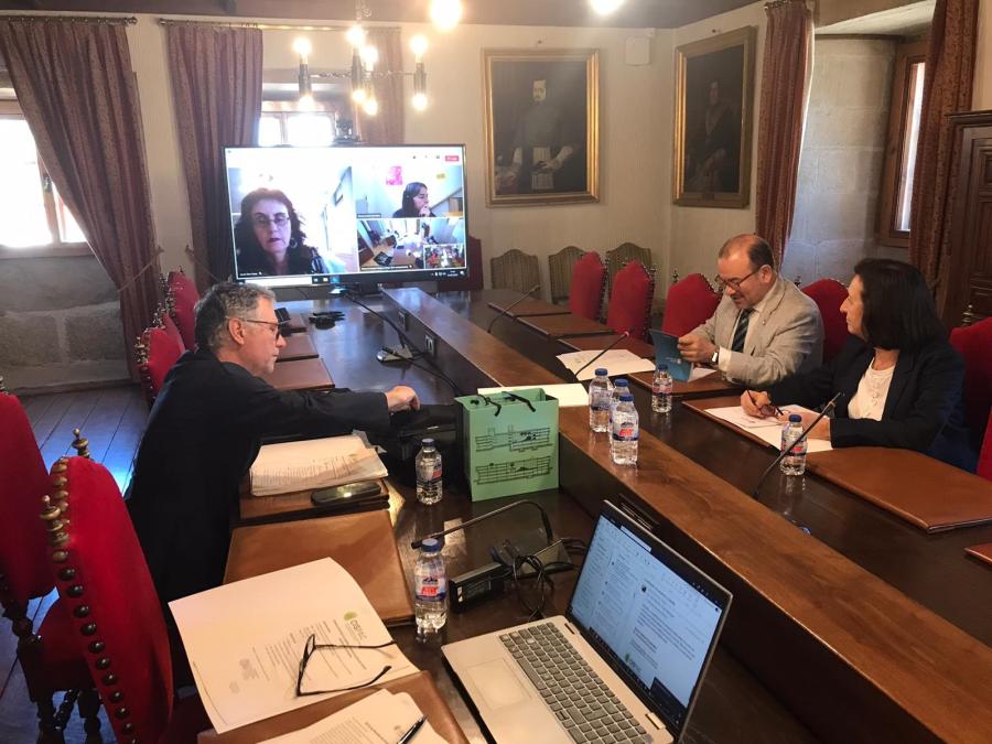 A reunión do Consello Reitor desenvolveuse no Colexio San Xerome