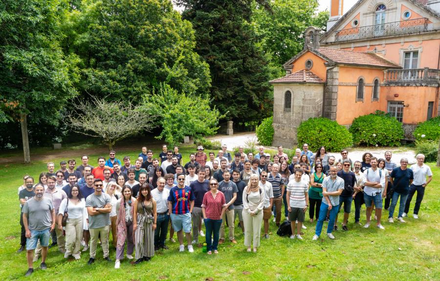 Foto de grupo do equipo do IGFAE. Foto: IGFAE