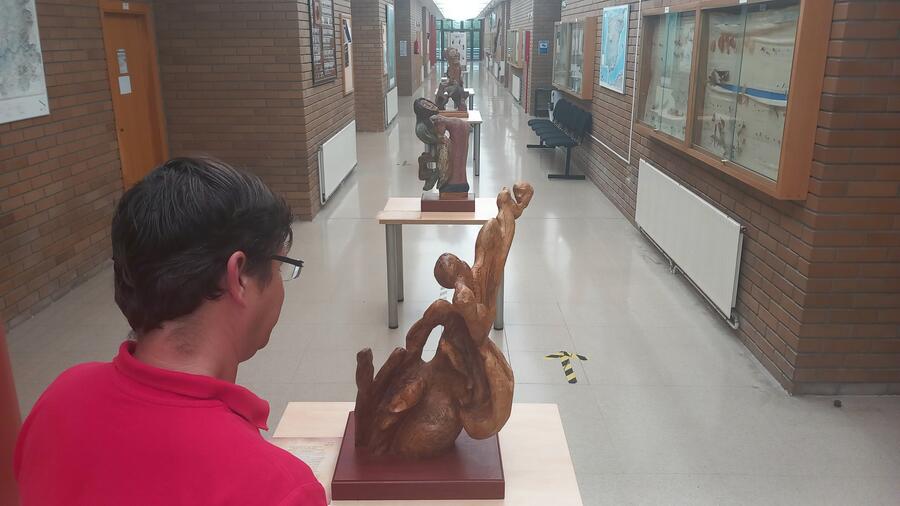 Exposición con obras de Xoán Vila na EPSE