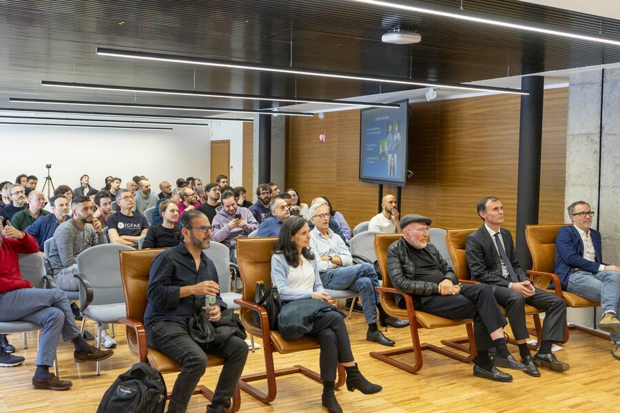 Asistentes ao simposio do IGFAE