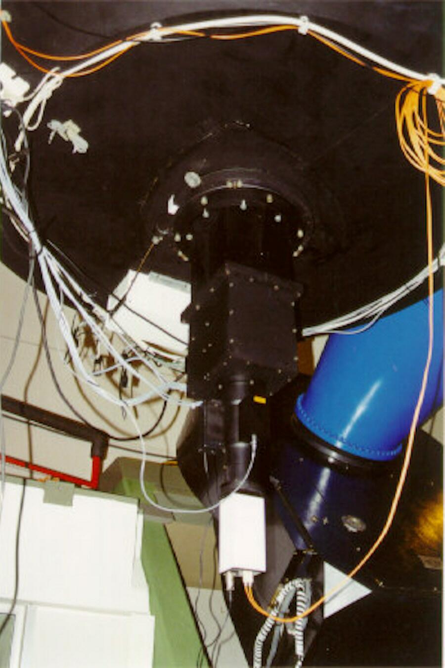 Camara de interferometría SPECKLE acoplada al telescopio de 1,52 m. de la Estación de Observación Astronómica de Calar Alto (I.G.N)