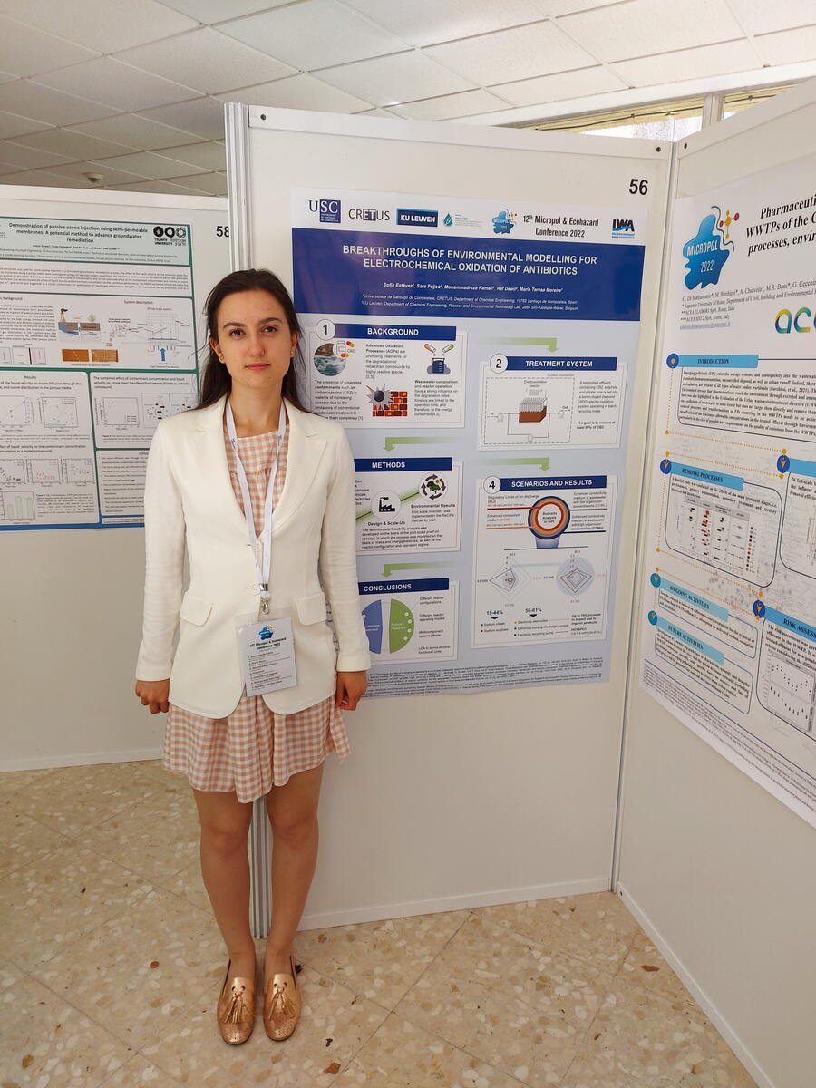 Sofía Estévez Rivadulla realizou unha análise ambiental e económica de tecnoloxías que se atopan en fases iniciais de desenvolvemento aplicando as metodoloxías de Análise de Ciclo de Vida (ACV), Custo de Ciclo de Vida e Ecoeficiencia
