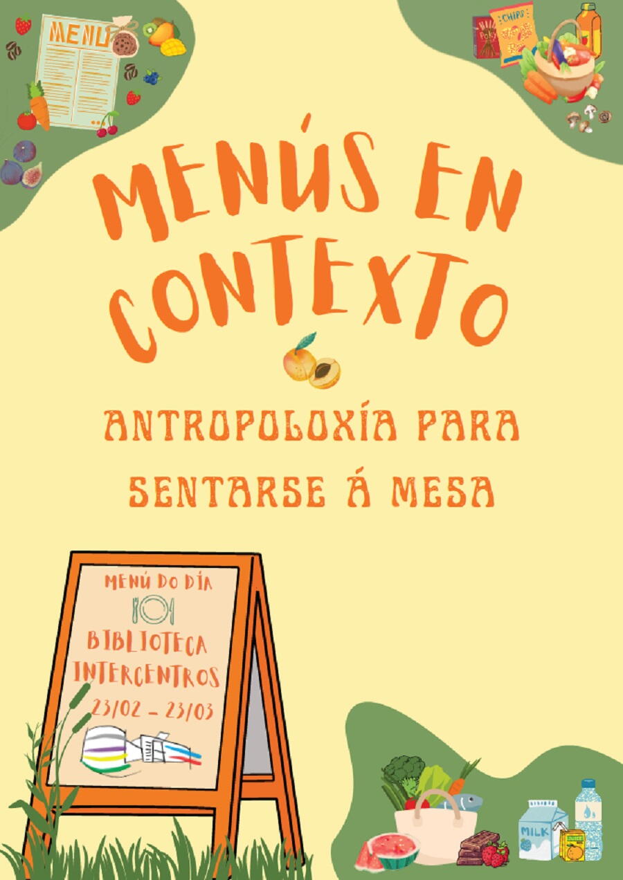 Cartel da mostra bibliográfica