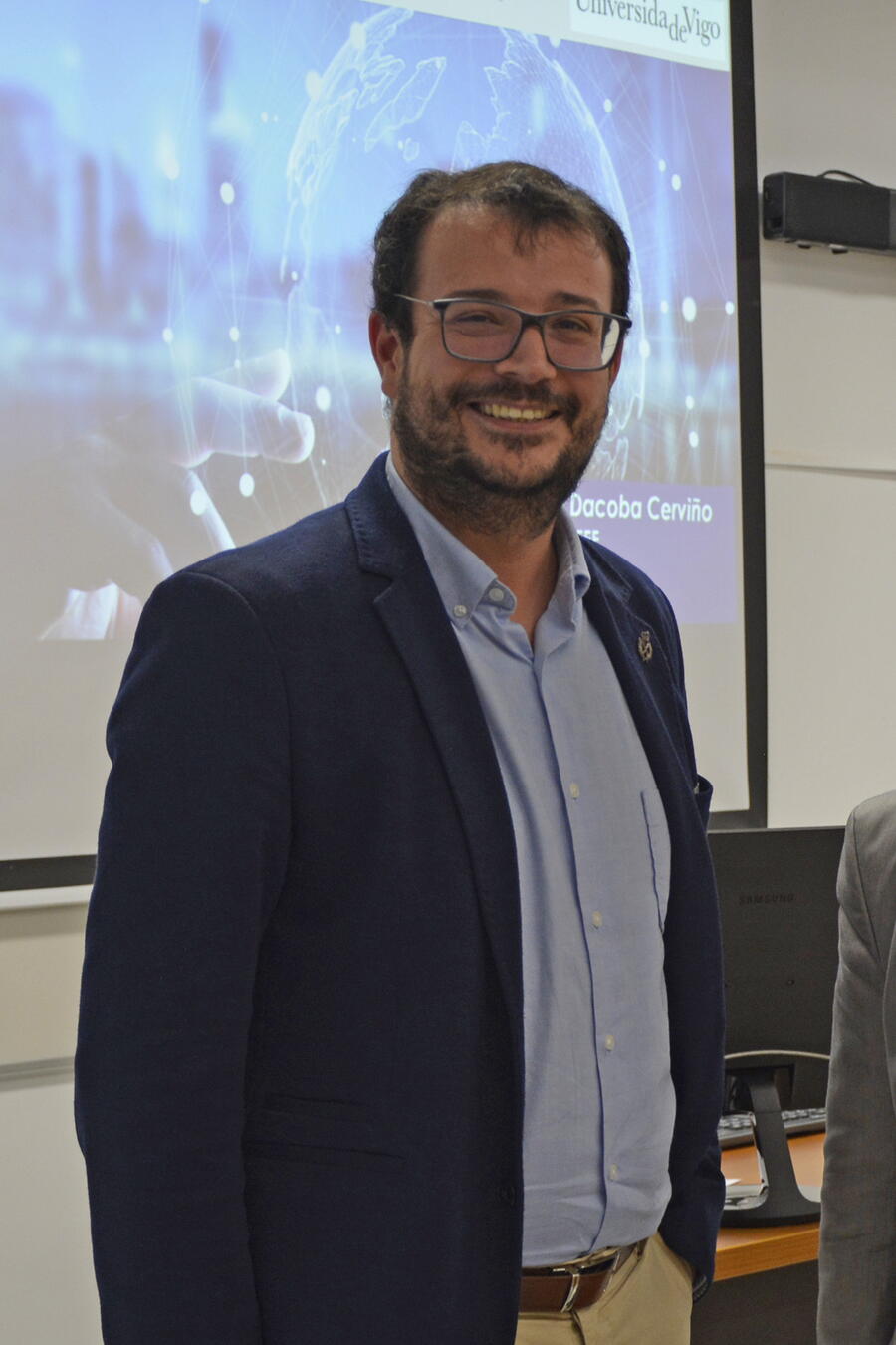 Luis Velasco Martínez, autor do estudo. Foto: Universidade de Vigo