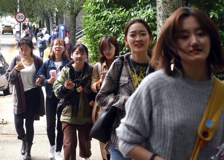 Alumnado internacional na USC