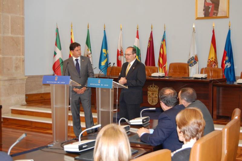 A USC e a Deputación Provincial de Lugo anuncian o comezo das expropiacións enmarcadas no proxecto Campus 2015