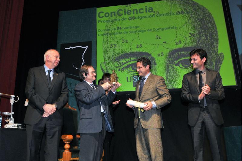 Roger Penrose recolleu o IV Premio Fonseca