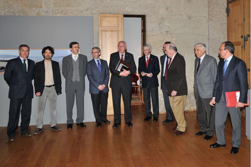 Acto de entrega do segundo Premio de Investigación Histórica Domingo Fontán