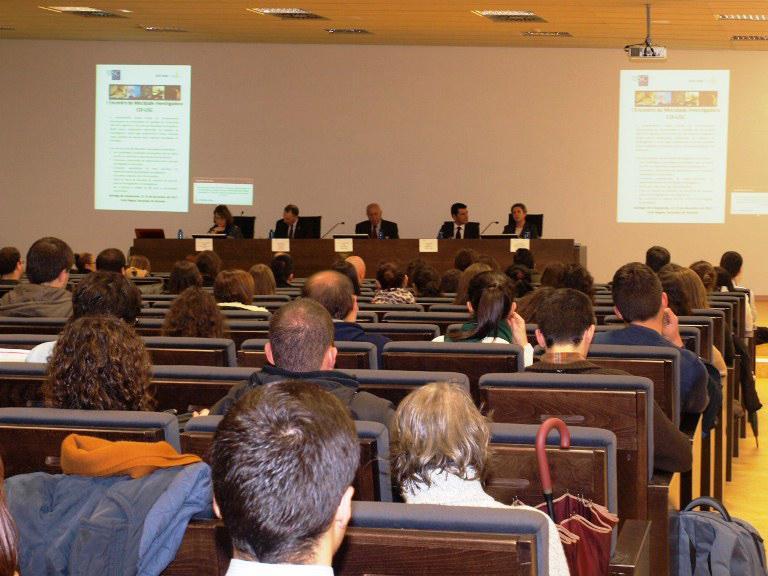 O I Encontro da Mocidade Investigadora EDI-USC comezou en Bioloxía