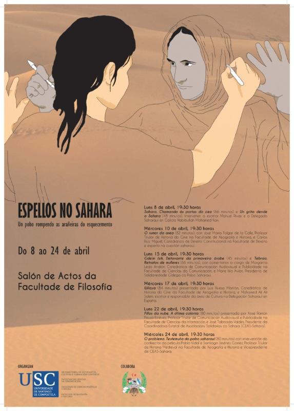 Un ciclo de documentais cinematográficos achega en abril a realidade do pobo saharauí 