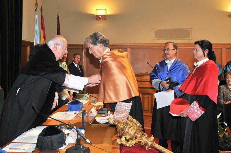 Gatze Lettinga, primeiro doutor honoris causa de enxeñaría química da USC