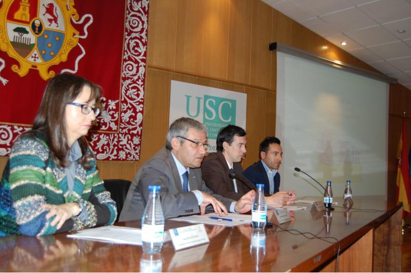 García Herradón resalta o interese de titulacións como Nutrición Humana e Dietética no marco especializado do Campus Terra