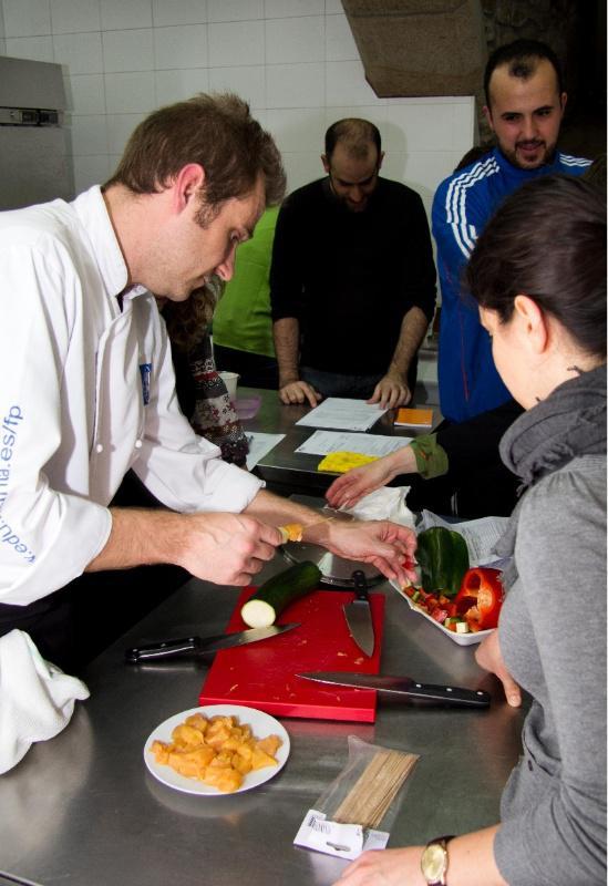 Gastronomía pedagóxica na Universidade de Santiago