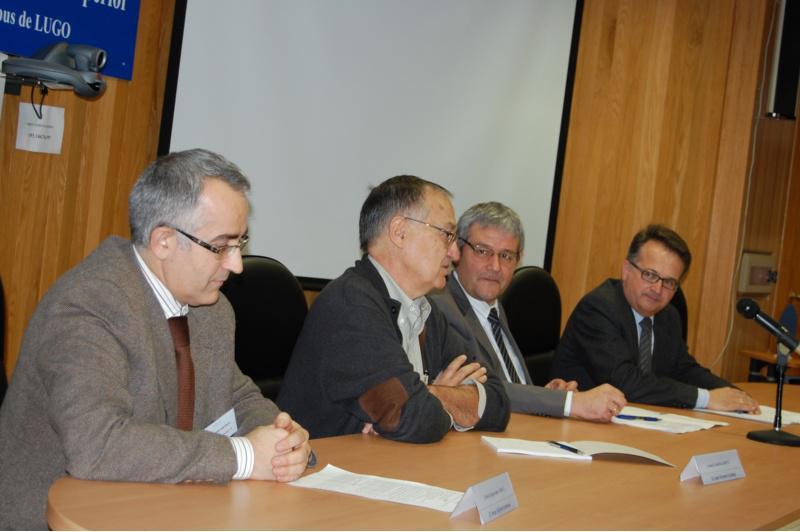 García Herradón inaugura na Escola Politécnica as xornadas de investigación en zonas non saturadas do solo ZNS’13