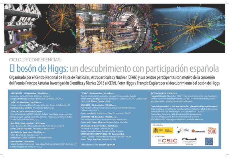 Diego Martínez Santos, premio Young Experimental Physicist’, imparte este martes unha conferencia sobre o bosón de Higgs