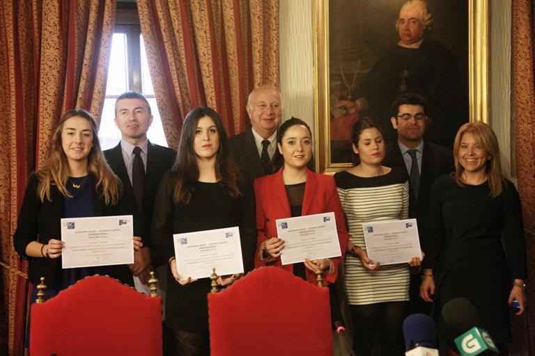 O programa de emprendemento universitario Argos premia as propostas de i-Grape, Vacsain e Yhumind
