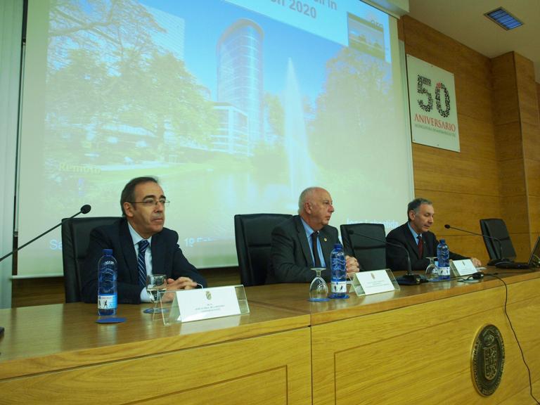 José Manuel Fernández Labastida, do European Research Council, presentou na USC as oportunidades de financiamento que ofrece o organismo europeo