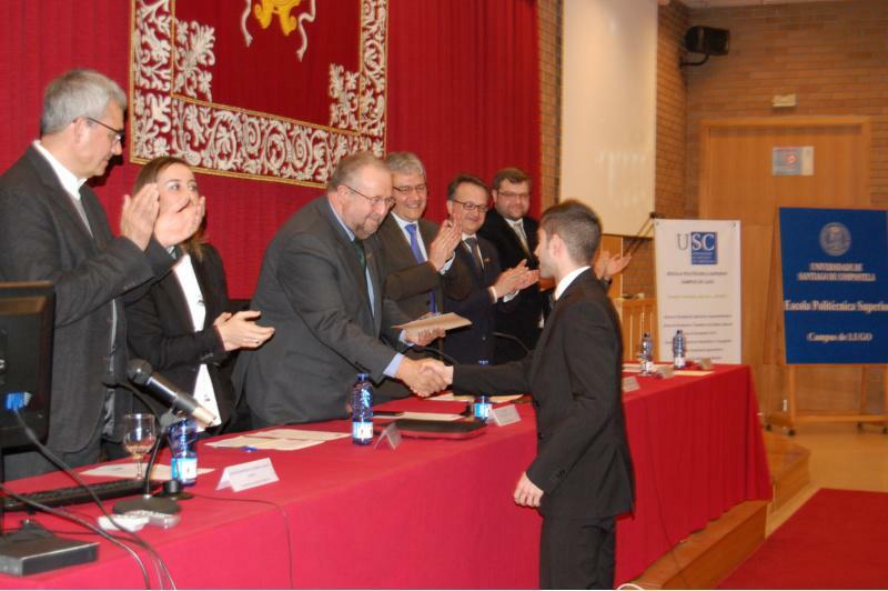 A Escola Politécnica Superior celebra o X aniversario da titulación de Enxeñaría Civil na USC cun acto institucional