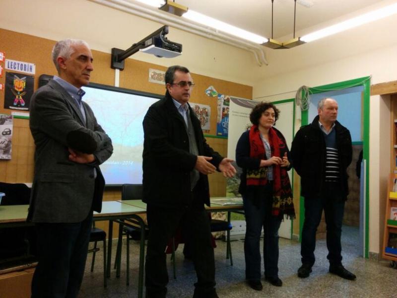 O Ibader celebra o Día Mundial dos Humidais cunha xornada de  divulgación e información no Ceip Santa María do Valadouro