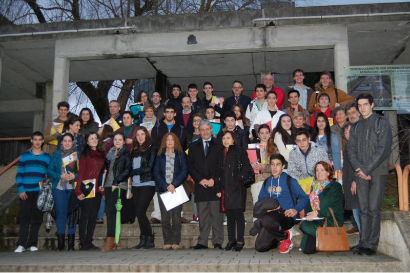 Estudantes dos Ies Gregorio Fernández de Sarria e Rosalía de Castro de Santiago gañan a Olimpíada de Xeoloxía na USC