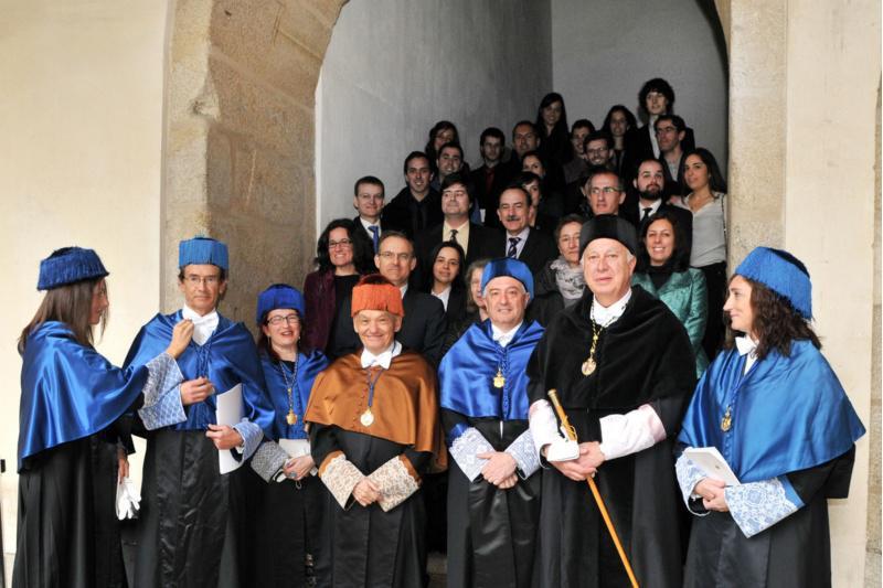 O Premio Príncipe de Asturias Amable Liñán pasa a formar parte do claustro de doutores honoris causa da USC