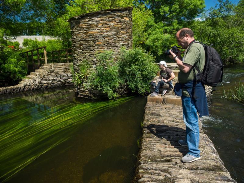 O III Curso de Fotografía na Natureza da Fundación USC Deportiva centra as miradas nos paseos do Miño e do Rato