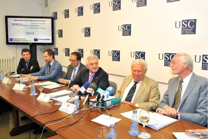 O científico sueco Lennart Levi gaña o XVIII Premio Internacional Grupo Compostela-Xunta de Galicia