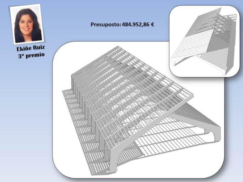 Estudantes do Máster en Enxeñaría da Madeira Estrutural da USC proxectan instalacións cubertas multiusos para o parque urbán do Miño en Lugo