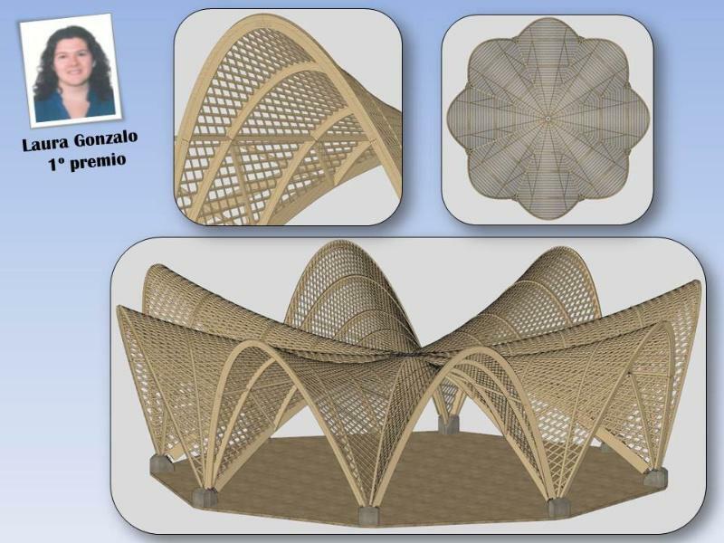 Estudantes do Máster en Enxeñaría da Madeira Estrutural da USC proxectan instalacións cubertas multiusos para o parque urbán do Miño en Lugo