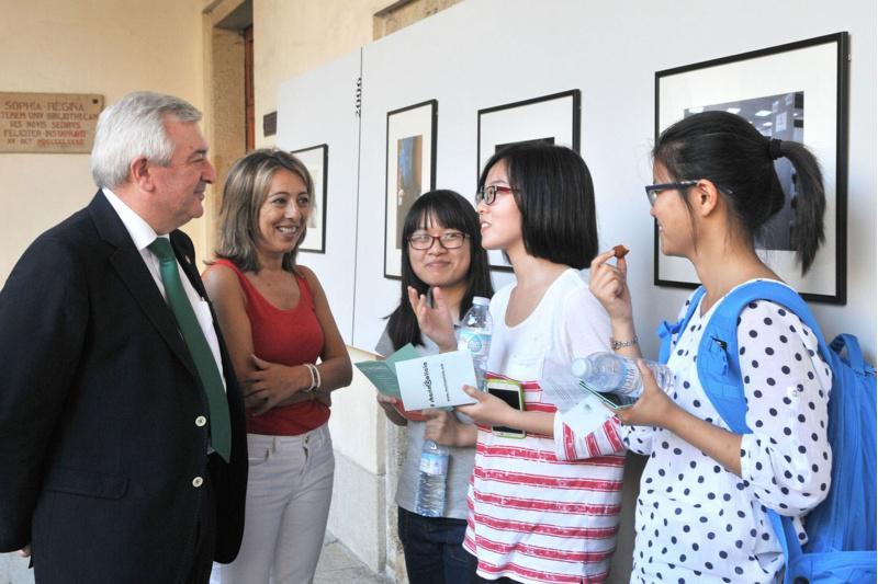 Fonseca acolle o acto de benvida a estudantes estranxeiros