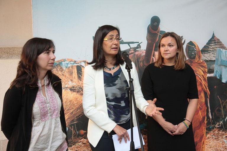 ‘First ladies’, unha homenaxe á coraxe das mulleres vítimas de conflitos e da violencia
